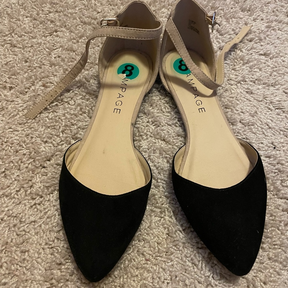 Rampage Sling Back Pointed Toe size 8